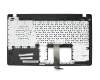 Keyboard incl. topcase BE (belgian) black/grey original suitable for Asus K550CC