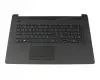 Keyboard incl. topcase CH (swiss) black/black (PTP/without DVD) original suitable for HP 17-by3000