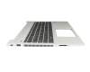 Keyboard incl. topcase CH (swiss) black/silver original suitable for HP ProBook 455 G6