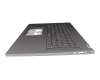 Keyboard incl. topcase CH (swiss) grey/grey with backlight original suitable for Acer Aspire 17 (A17-51M)