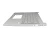Keyboard incl. topcase CH (swiss) silver/silver with backlight original suitable for Acer Swift 3 (SF313-52)