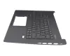 Keyboard incl. topcase DE (german) anthracite/anthracite with backlight original suitable for Acer Swift 5 (SF514-52T)