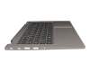 Keyboard incl. topcase DE (german) anthracite/grey with backlight with smart pen compartment original suitable for Lenovo ThinkBook 14s Yoga IRU (21JG)
