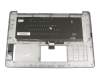 Keyboard incl. topcase DE (german) black/anthracite with backlight original suitable for Asus X510UN