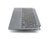 Keyboard incl. topcase DE (german) black/anthracite with backlight original suitable for Samsung NP900X3D