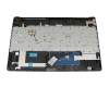 Keyboard incl. topcase DE (german) black/black (Fingerprint) original suitable for HP 15-dw1000