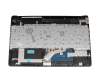 Keyboard incl. topcase DE (german) black/black (PTP) original suitable for HP 15-dw3000