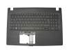 Keyboard incl. topcase DE (german) black/black original suitable for Acer Aspire 3 (A315-31)