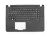 Keyboard incl. topcase DE (german) black/black original suitable for Acer Aspire ES1-533