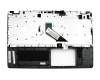 Keyboard incl. topcase DE (german) black/black original suitable for Acer Aspire MM15 MM1-571