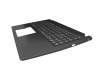 Keyboard incl. topcase DE (german) black/black original suitable for Acer Extensa (EX215-52)