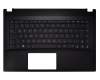 Keyboard incl. topcase DE (german) black/black original suitable for Asus Pro P45VA
