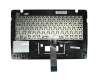 Keyboard incl. topcase DE (german) black/black original suitable for Asus R202CA