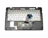 Keyboard incl. topcase DE (german) black/black original suitable for Asus VivoBook F200MA