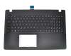 Keyboard incl. topcase DE (german) black/black original suitable for Asus X550LC