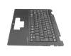 Keyboard incl. topcase DE (german) black/black original suitable for Emdoor NT16H