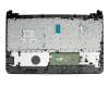 Keyboard incl. topcase DE (german) black/black original suitable for HP 255 G6