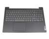 Keyboard incl. topcase DE (german) black/black original suitable for Lenovo V15 G3 IAP CTO (83C4)