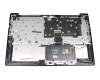 Keyboard incl. topcase DE (german) black/black original suitable for Lenovo V15 G3 IAP CTO (83C4)