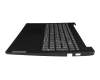 Keyboard incl. topcase DE (german) black/black original suitable for Lenovo V15 G4 ABP (83CR)