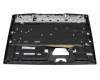 Keyboard incl. topcase DE (german) black/black original suitable for MSI GP76 11UH/11UG/11UE (MS-17K3)