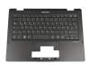 Keyboard incl. topcase DE (german) black/black original suitable for Medion Akoya E2291 (YS11G)