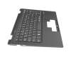Keyboard incl. topcase DE (german) black/black original suitable for Medion Akoya E3223 (YS13G)
