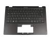 Keyboard incl. topcase DE (german) black/black original suitable for Medion Akoya E3224 (YS13G)