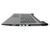 Keyboard incl. topcase DE (german) black/black original suitable for Toshiba Satellite C70-C