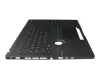 Keyboard incl. topcase DE (german) black/black with backlight (ASUS Dial) original suitable for Asus ProArt StudioBook Pro 16 OLED W7600H5A