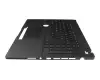 Keyboard incl. topcase DE (german) black/black with backlight (ASUS Dial) original suitable for Asus ProArt StudioBook Pro 16 OLED W7600H5A