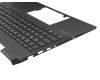 Keyboard incl. topcase DE (german) black/black with backlight (RTX graphics card) original suitable for HP Omen 17-ck0000