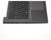 Keyboard incl. topcase DE (german) black/black with backlight and mouse-stick original suitable for Asus Pro Advanced BU403UA