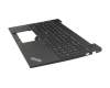 Keyboard incl. topcase DE (german) black/black with backlight and mouse-stick original suitable for Lenovo ThinkPad E16 Gen 1 (Type 21JN)