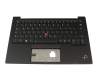 Keyboard incl. topcase DE (german) black/black with backlight and mouse-stick original suitable for Lenovo ThinkPad X1 Carbon G10 (21CB)