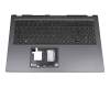 Keyboard incl. topcase DE (german) black/black with backlight original suitable for Acer Aspire 5 (A515-56)