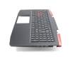 Keyboard incl. topcase DE (german) black/black with backlight original suitable for Acer Aspire VX 15 (VX5-591G)