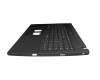 Keyboard incl. topcase DE (german) black/black with backlight original suitable for Acer TravelMate P2 (P215-53)