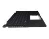 Keyboard incl. topcase DE (german) black/black with backlight original suitable for Asus ExpertBook B1 B1502CGA