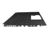 Keyboard incl. topcase DE (german) black/black with backlight original suitable for Asus FA617NS