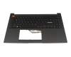 Keyboard incl. topcase DE (german) black/black with backlight original suitable for Asus K3502ZA