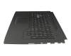 Keyboard incl. topcase DE (german) black/black with backlight original suitable for Asus ROG Strix SCAR GL703GS