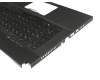 Keyboard incl. topcase DE (german) black/black with backlight original suitable for Asus ROG Zephyrus M GU502GW