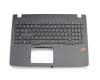 Keyboard incl. topcase DE (german) black/black with backlight original suitable for Asus TUF FX553VD