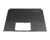 Keyboard incl. topcase DE (german) black/black with backlight original suitable for Asus TUF Gaming A16 FA617NS