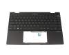 Keyboard incl. topcase DE (german) black/black with backlight original suitable for Asus ZenBook Flip 14 UN5401QA