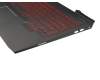 Keyboard incl. topcase DE (german) black/black with backlight original suitable for HP Omen 15-ce000