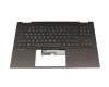 Keyboard incl. topcase DE (german) black/black with backlight original suitable for HP Omen 16-c0000