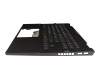 Keyboard incl. topcase DE (german) black/black with backlight original suitable for HP Omen 16-c0000