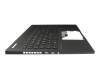 Keyboard incl. topcase DE (german) black/black with backlight original suitable for HP Omen 16-xf0000